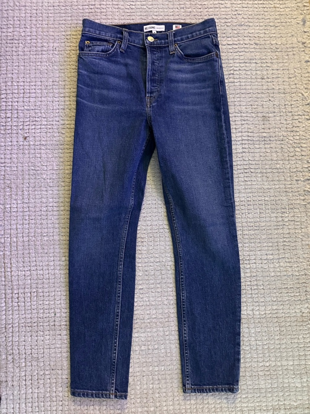 Re/Done Originals Dark Blue Jeans 28
